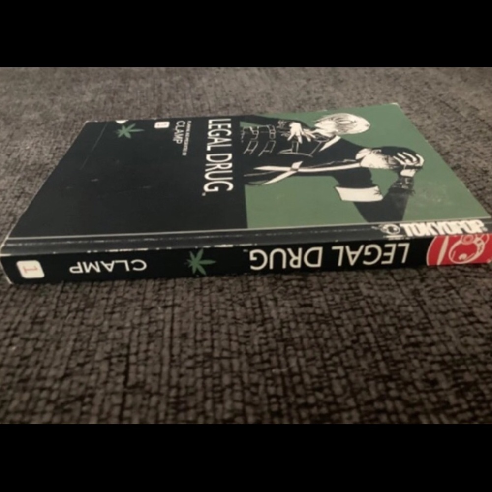 Legal Drug Manga sold on Mercari